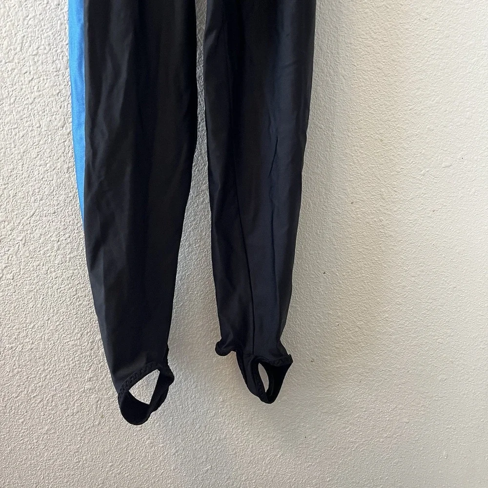 Diveskins By Oztek Wetsuit Ladies Large Black/Blue Zip Front Lightweight - Picture 4 of 13
